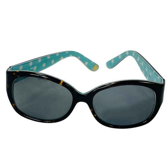 Juicy Couture Womens Tortoise & Polka Dot Sunglasses Frame 54/16 - Picture 1 of 15